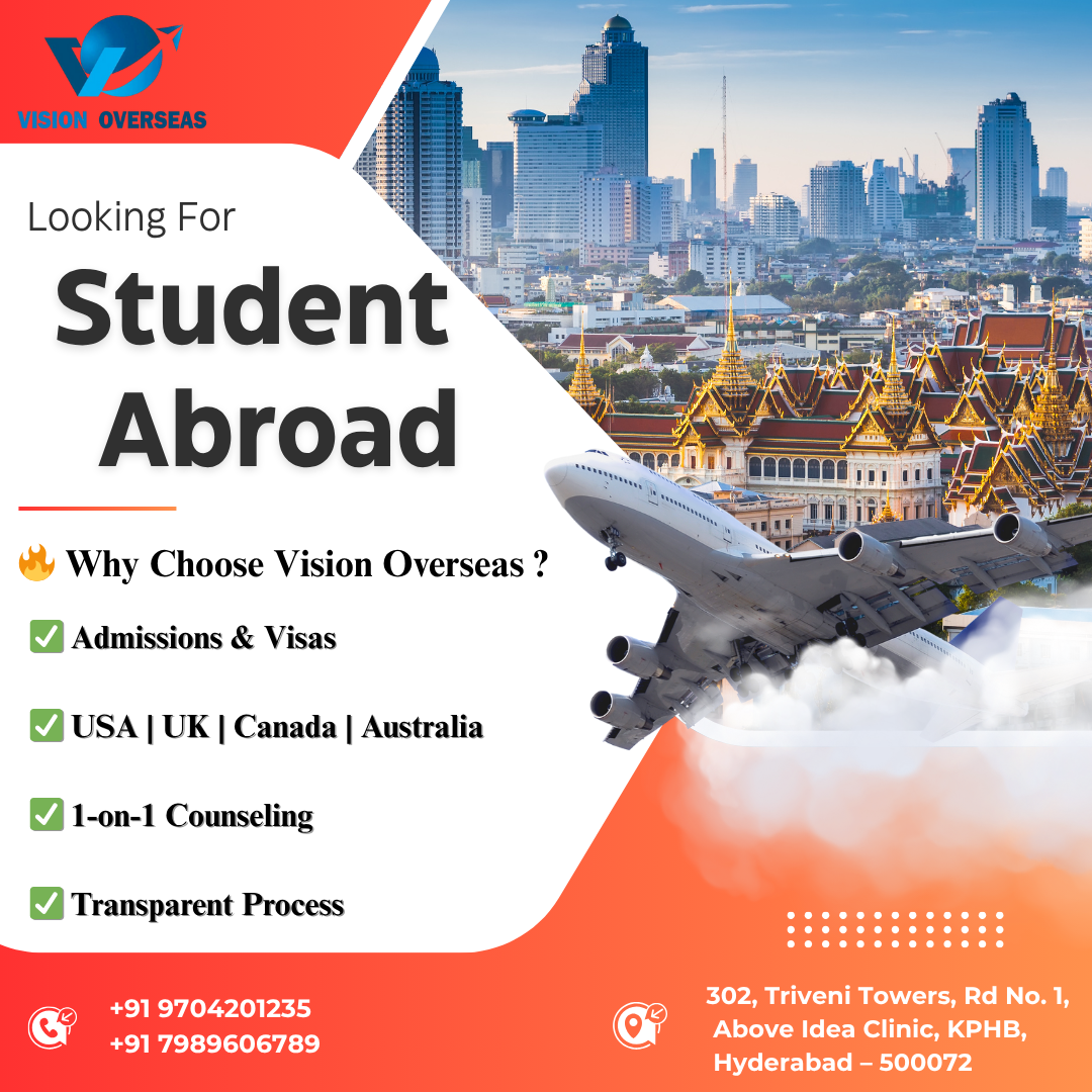 Looking to Study Abroad? Vision Overseas is You...